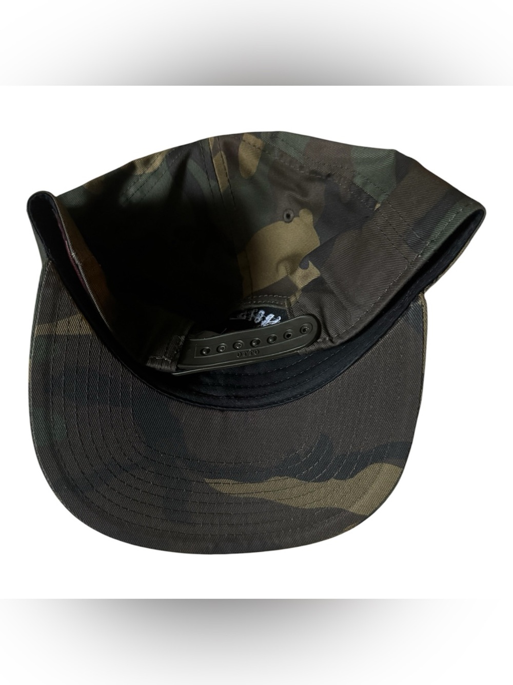 Sturgis Motorcycles Inc Camo Snapback Hat NWOT Otto Cap Biker Biker Rally OSFM - Picture 3 of 3